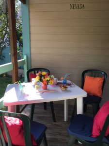 Terrasse Chalet Nevada